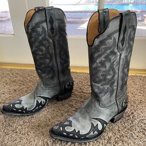 Western boots.